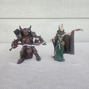 Terra By Battat Fantasy Action Figure Lot Razhanmol Xiun Crystal Mage Figure